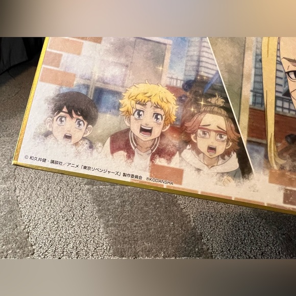 Tokyo Revengers Shikishi Large Art Board Print Anime Japan Exclusive Official - Picture 8 of 8